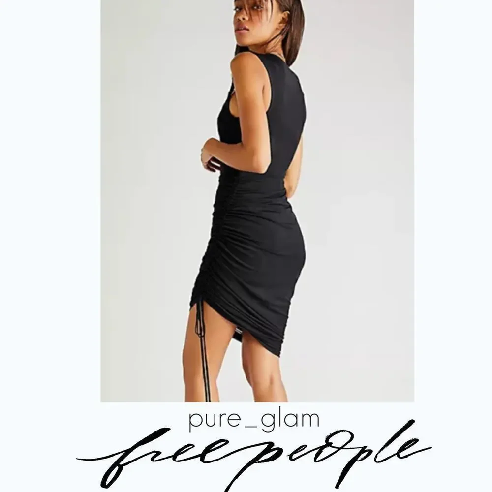 Free People mesh dress convertible midi or mini